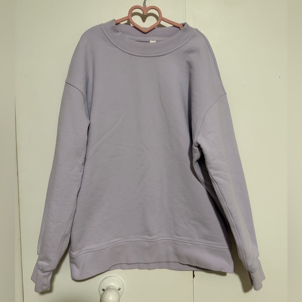 EUC Lululemon Perfectly Oversized Crewneck size 0
